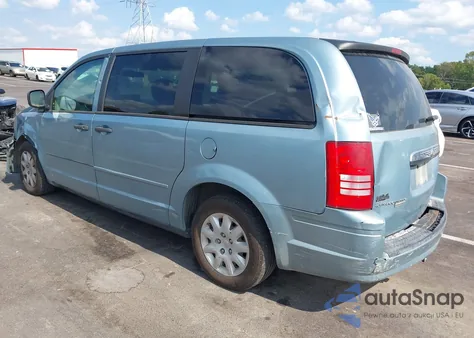 2008 Chrysler Town & Country Lx из США, поврежденный, VIN 2A8HR44H18R721762